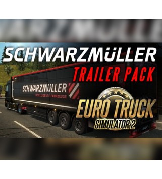Euro Truck Simulator 2 - Schwarzmüller Trailer Pack DLC Steam Key EUROPE